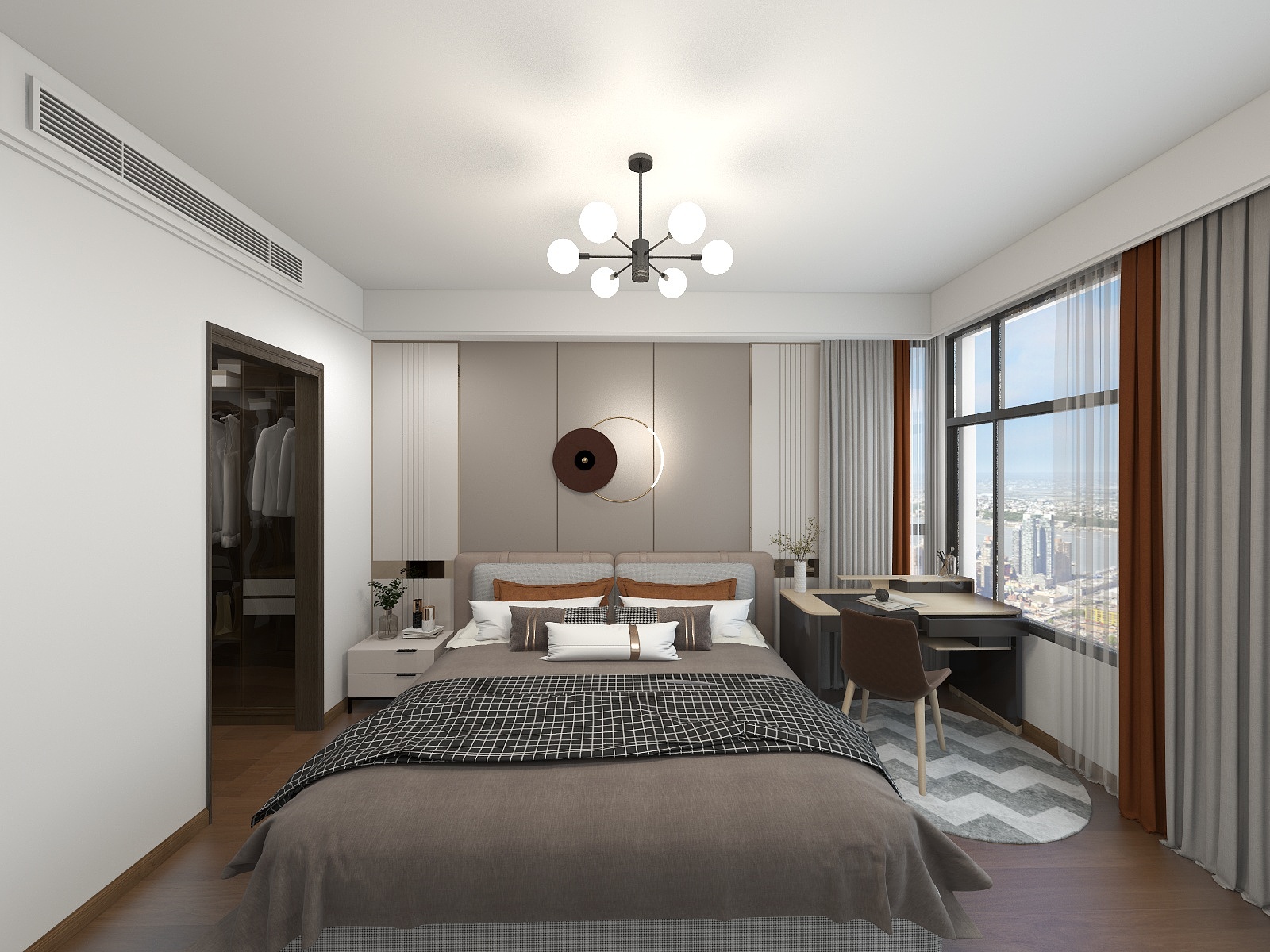 穹极艺术-湘水湾36-1-804-装修设计方案