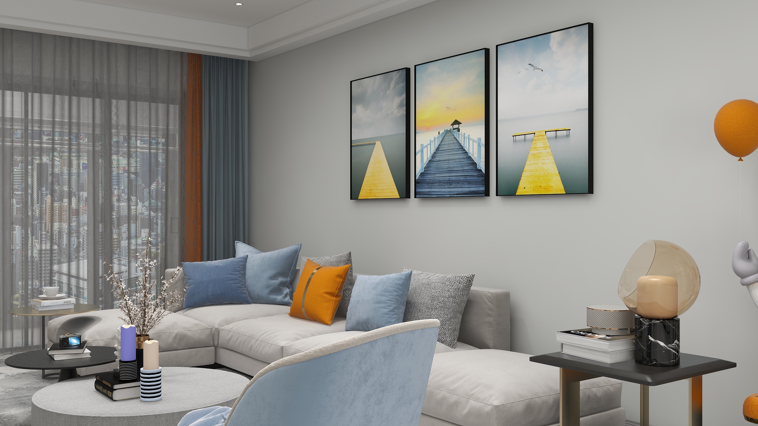 胡锦喜-黄金广场小区602(现代轻奢风）-装修设计方案