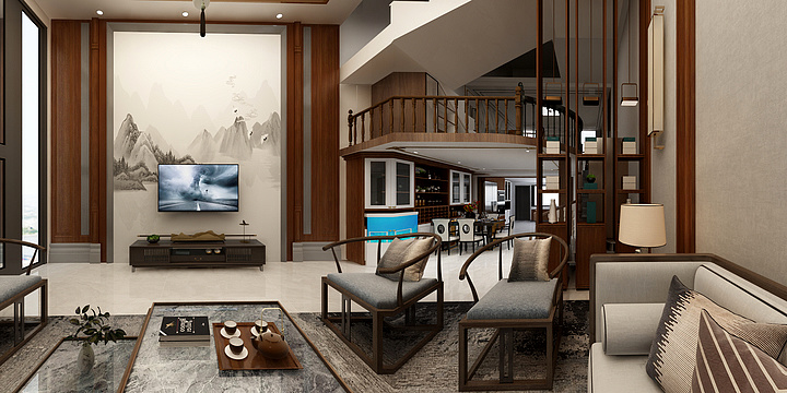 拾荒者111-唐老师家装新中式-装修设计方案