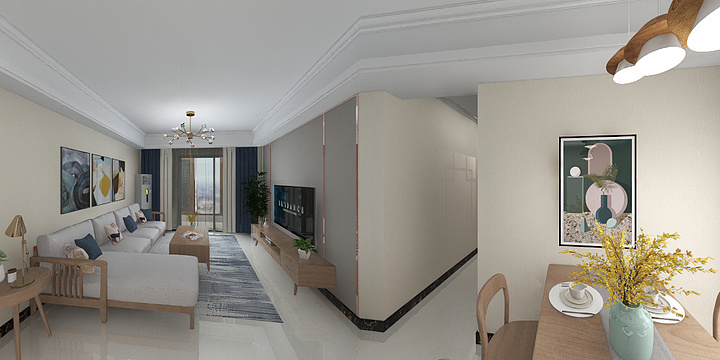 大尾巴鸭-荣和公园里9-2-1305-副本-副本-装修设计方案