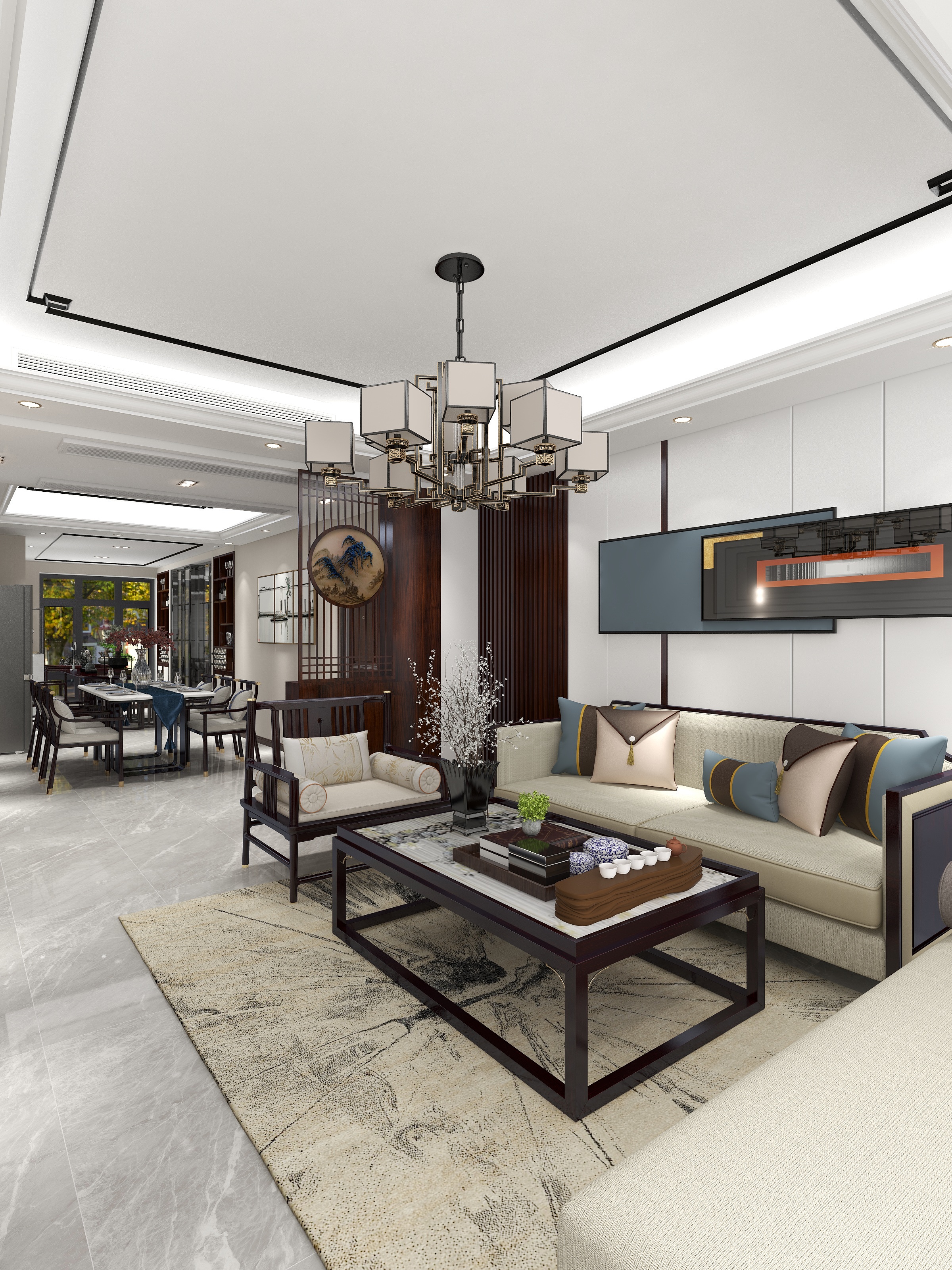 设计师朱星星-干越一号张公馆-装修设计方案