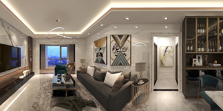 室内设计师01-唯美嘉园9-2301-装修设计方案