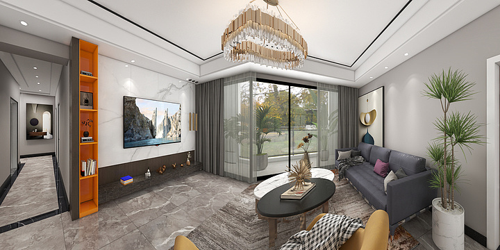 大大黄大大-凤城华府22-1-7-2娜姐-装修设计方案