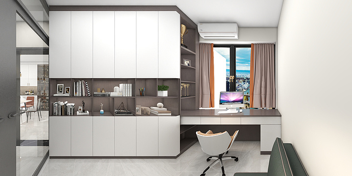 美尼美全案设计-时光印象2栋2301-装修设计方案