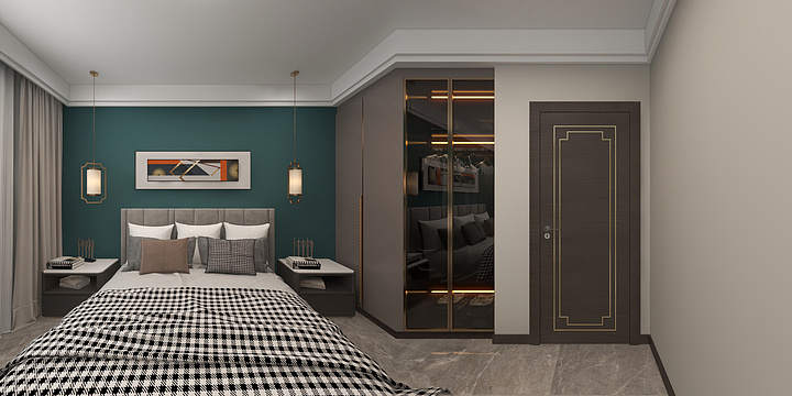 九和空间设计.-锐泽装饰丨清华佳苑-装修设计方案