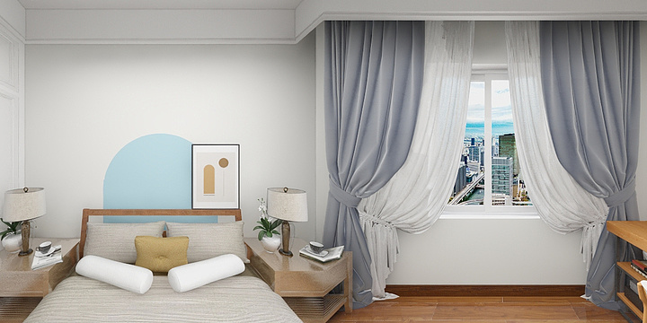 诺贝尔瓷NDlE-夏-甜系风-装修设计方案