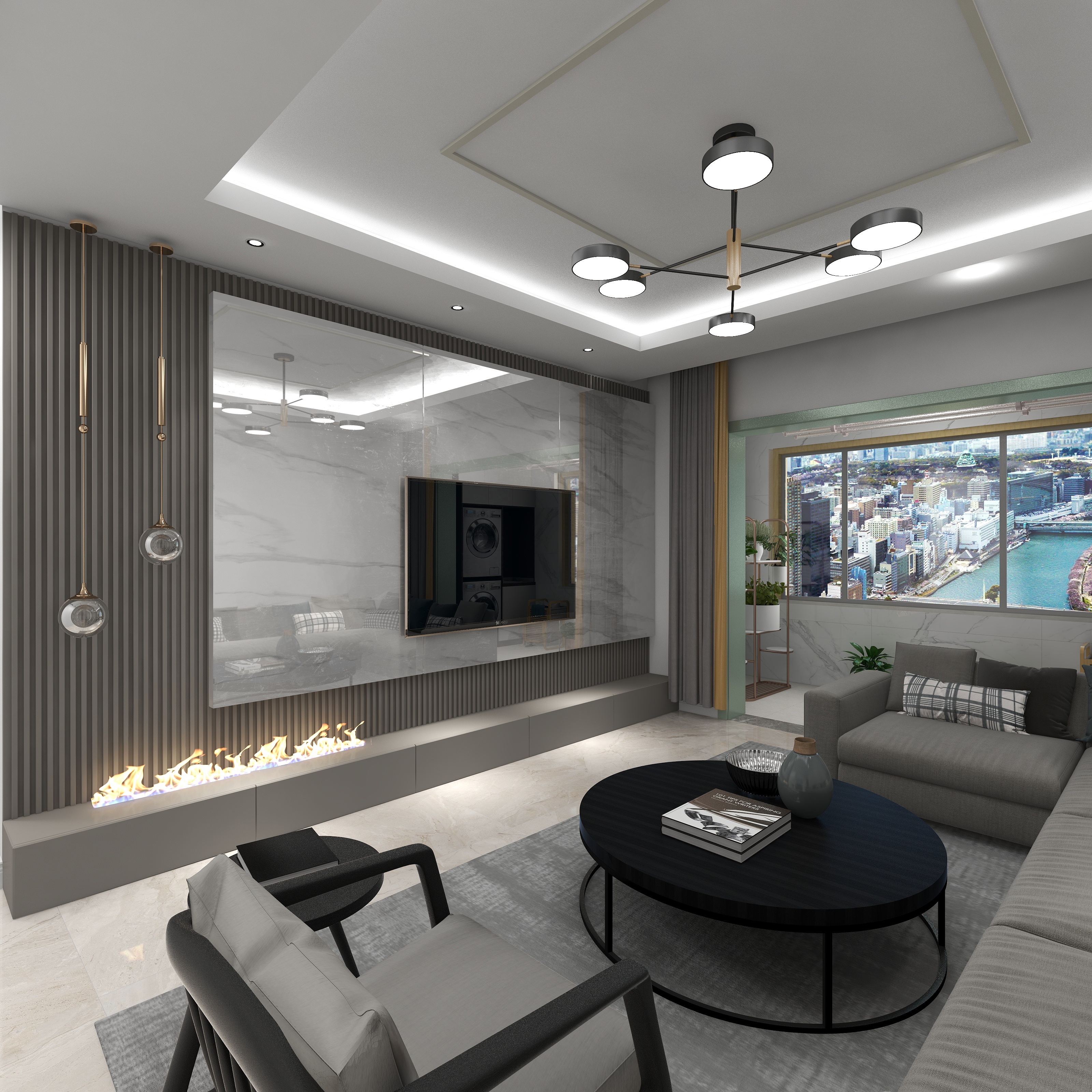 盛昌居-德达东建馨园C户型-装修设计方案