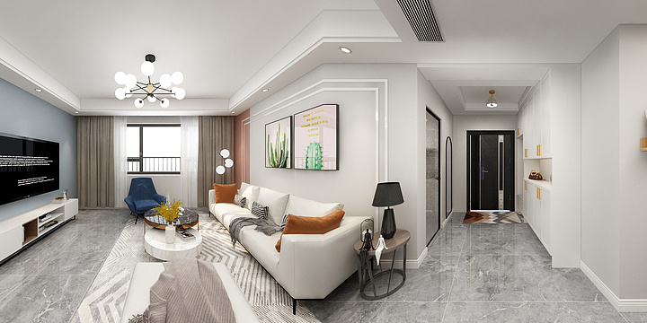 徐明祥-上阳城-现代-装修设计方案