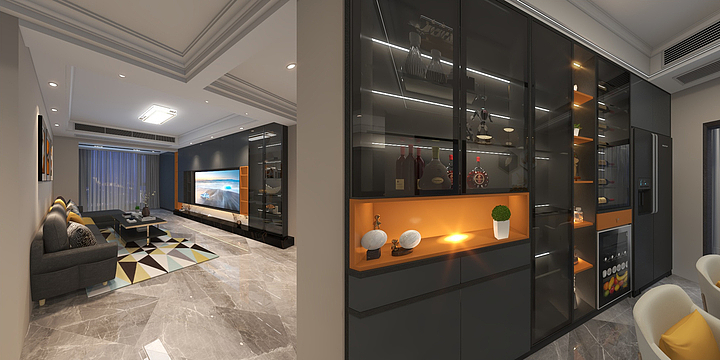 陈佳1-东湖水岸-装修设计方案