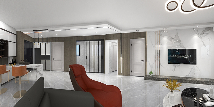 锦新装饰-舒州府4栋1101室128平(1-装修设计方案