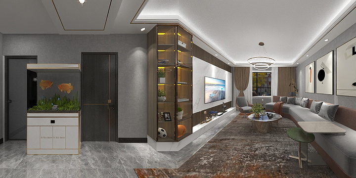 设计师鷶-御城锦都-装修设计方案