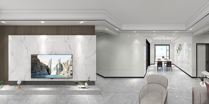 湖南芷江蔻帝-芷金城25-1-503现代-向姐-装修设计方案