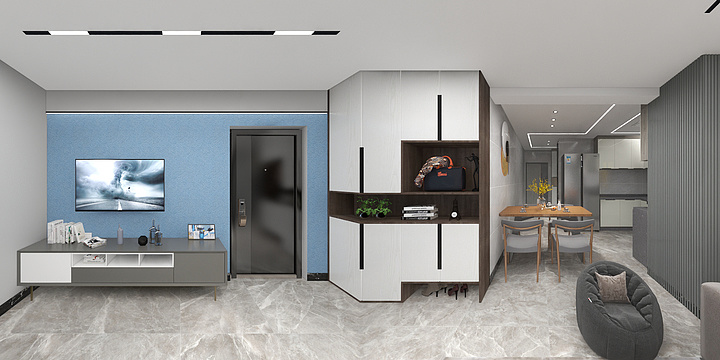 应立华-有一家装饰江景天城-装修设计方案