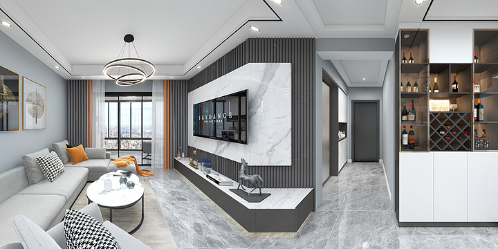 设计--王-罗曼蒂克-装修设计方案