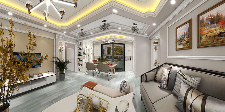 乌什县万宏装饰-乌什县交通小区-装修设计方案