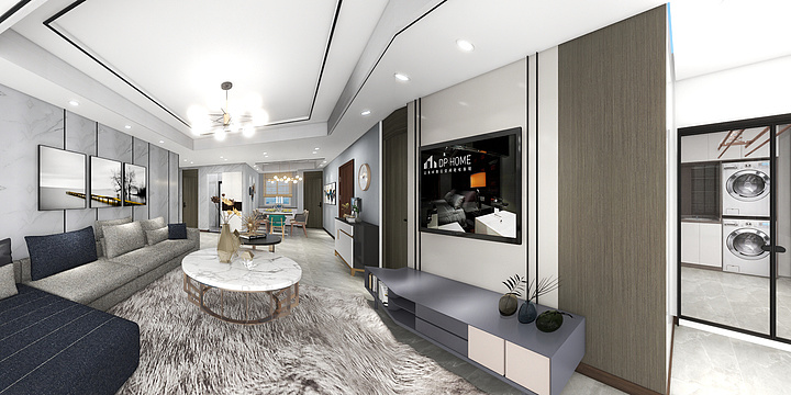 杨龙芳63778-金水湾方案-方案2-副本-装修设计方案