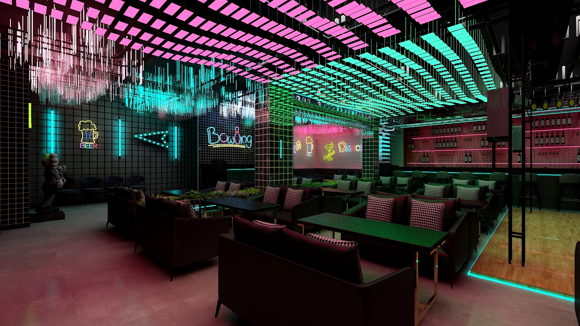 此位置招商-酒吧-装修设计方案