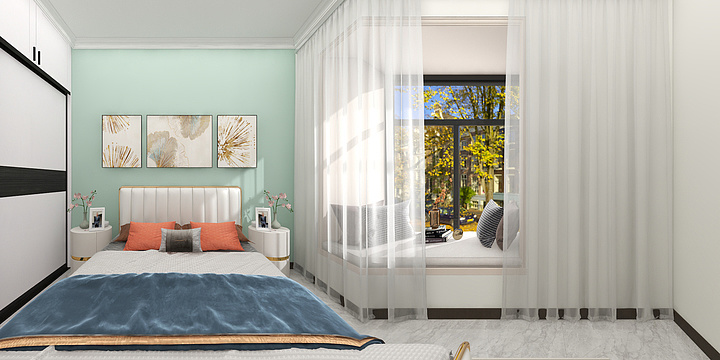 咖啡松鼠糖-塞纳国际全新整改-装修设计方案