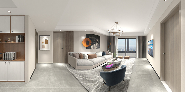 爱吐吐泡泡fish-书香别院7-1-701-装修设计方案