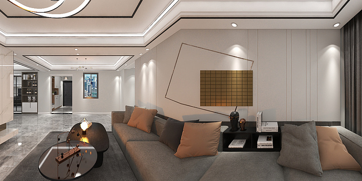 铭品装饰有限公司-御湖豪庭4楼西户-装修设计方案