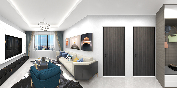 昕缘-万厦枫景-装修设计方案