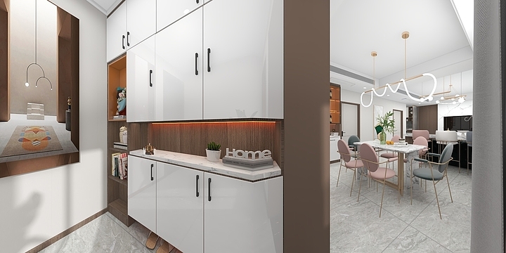 室内设计胡啸-青北江梧桐屿-301-装修设计方案