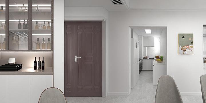 汉墨丹青室内设计-（沙白）景江新城-装修设计方案