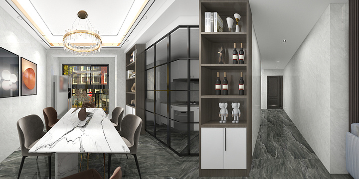 黎明文化传播-中央公园18栋魏总复式-装修设计方案