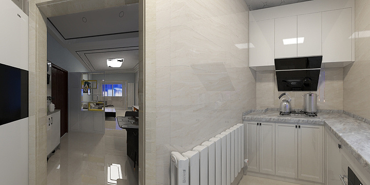 亿轩居装饰-尚义霍洞沟北区一号楼一单元1003-装修设计方案