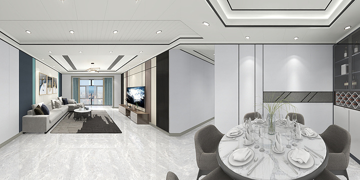 柳州经营部1-来宾-装修设计方案