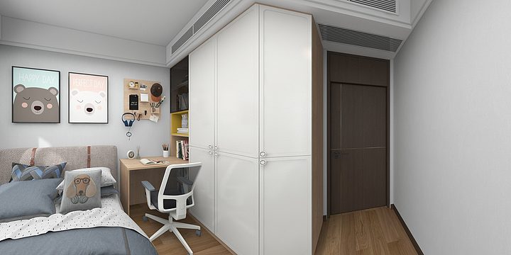 周雪峰MS-水岸观澜139户型-装修设计方案