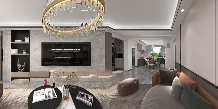 彦东1-金域华府三室-装修设计方案