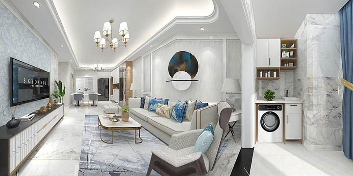 咖啡松鼠糖-射洪金科・集美嘉悦0910-1619-装修设计方案