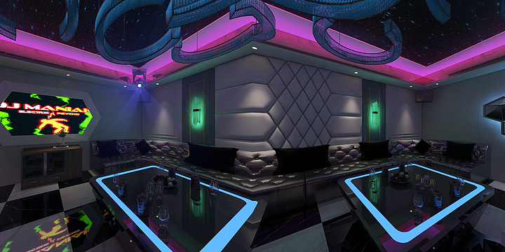 梅州东盛装饰-店面KTV-装修设计方案