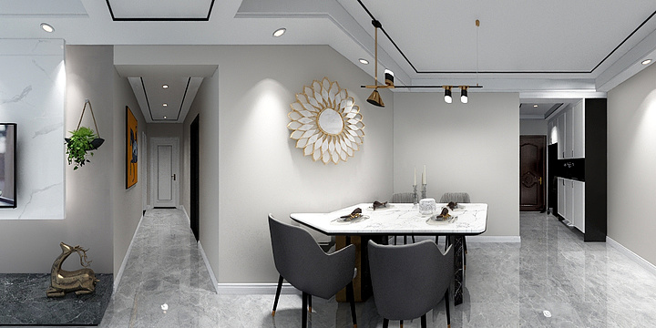 马里奥怎么还在修管道-建业一号城邦-装修设计方案