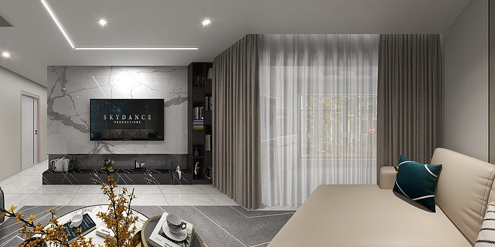 境空间设计工作室-江屿华庭-装修设计方案