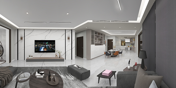 强扭的瓜贼辣zZ-软装专业作业户型-装修设计方案