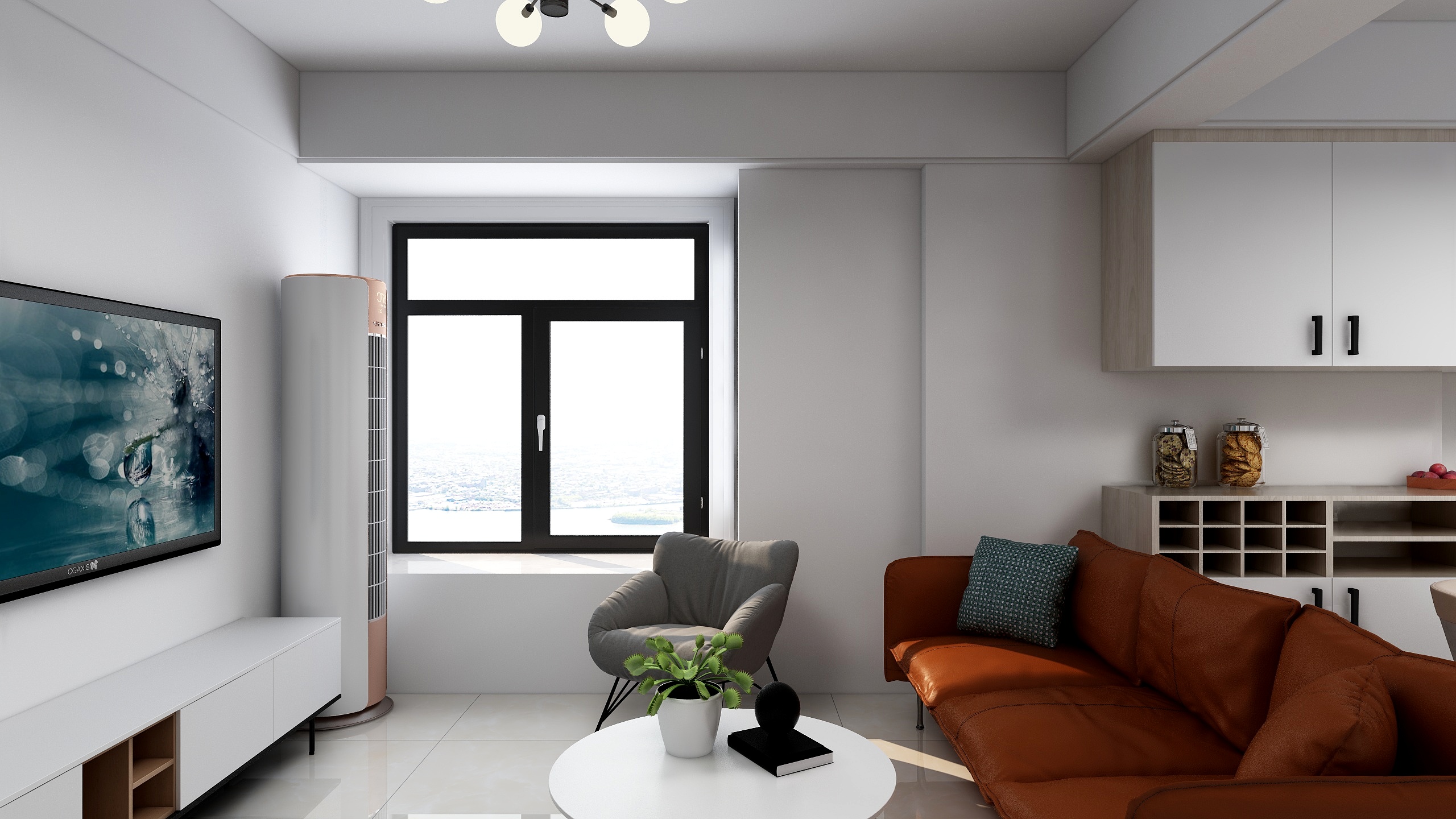 wingris-96㎡三房两厅设计-装修设计方案