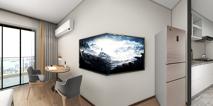 设计N-海南白沙酒B-1户型(现代风格)-装修设计方案