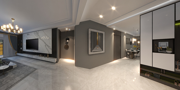 荣盛装饰任县-东方御园22号楼3单202-装修设计方案