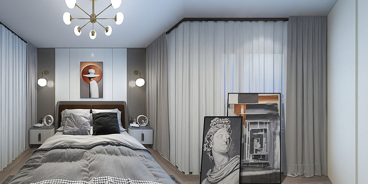 黄仁凯-中通永安39㎡2楼-装修设计方案