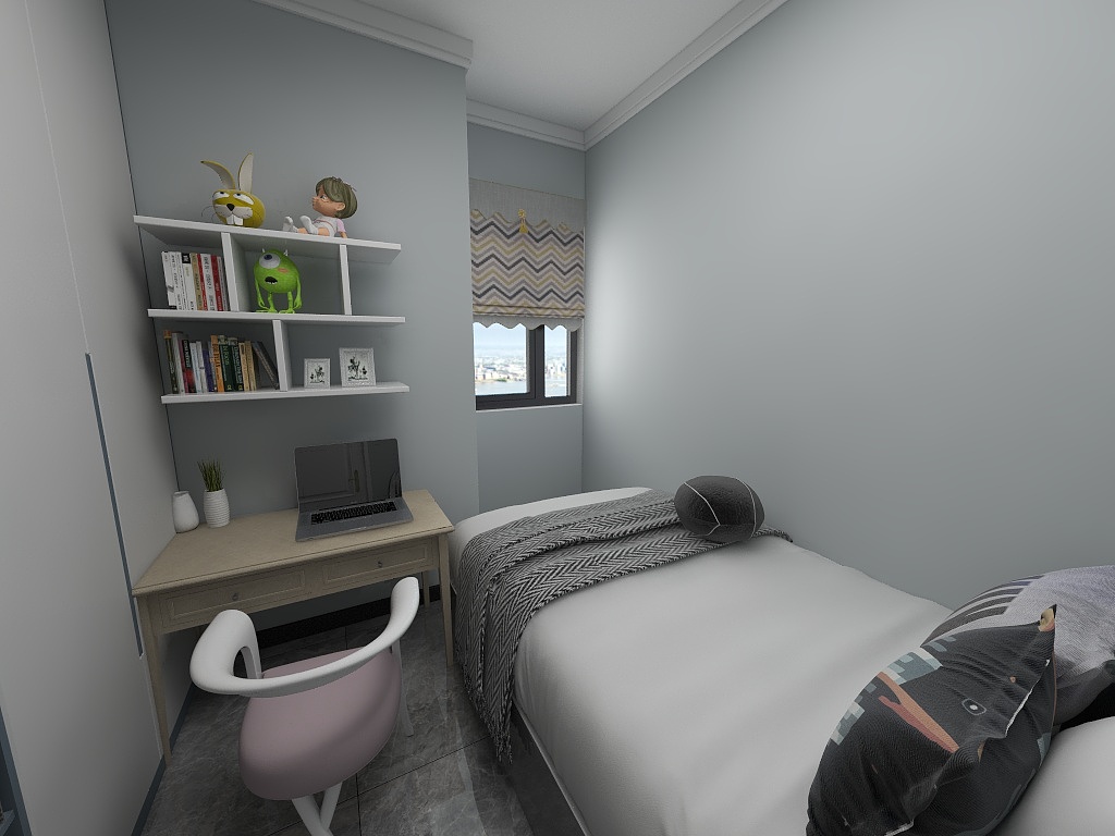 设计师卫芳-中央空调-东贸国际8-1166平面图-装修设计方案