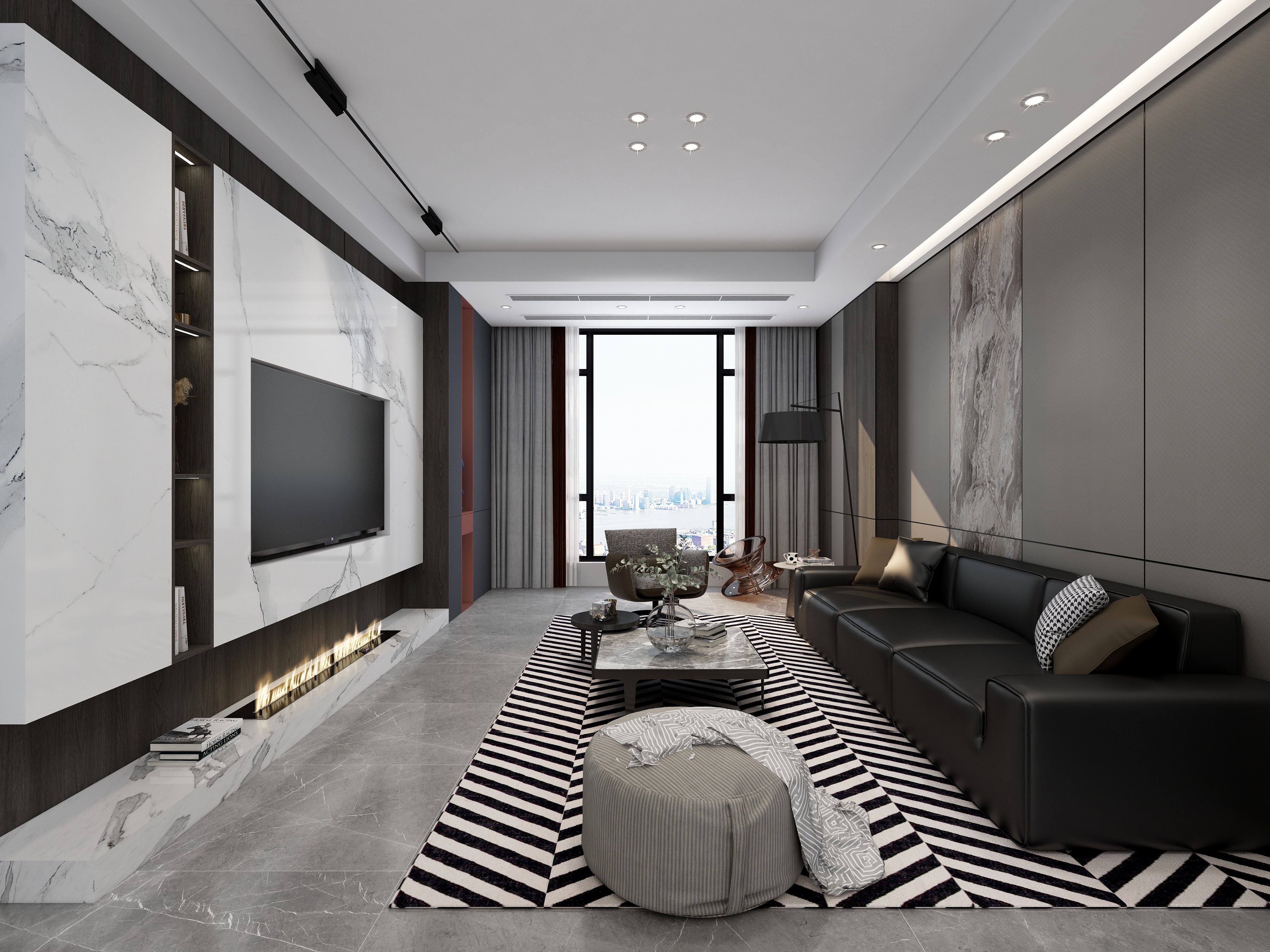 KF萍萍子-江苏淮安清江浦区天鹅湾-装修设计方案