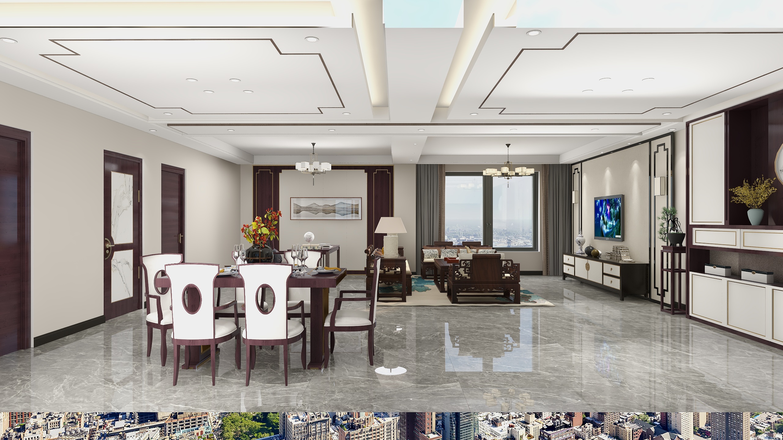 主案设计师张鹏飞-中式-装修设计方案