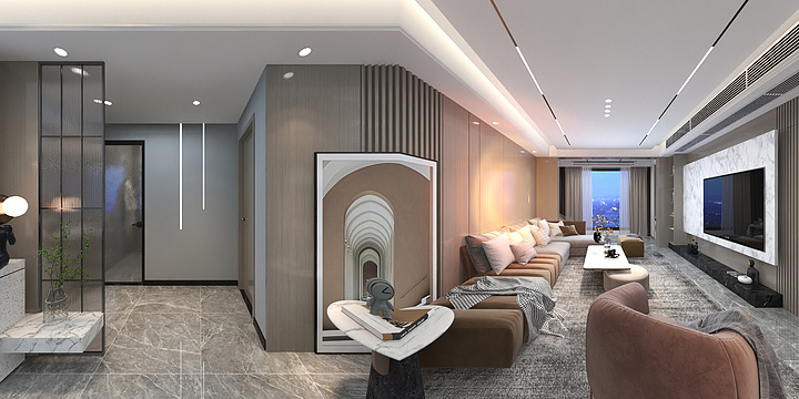 凡木空间丨装修设计工作室-1111111古城紫薇公馆-装修设计方案