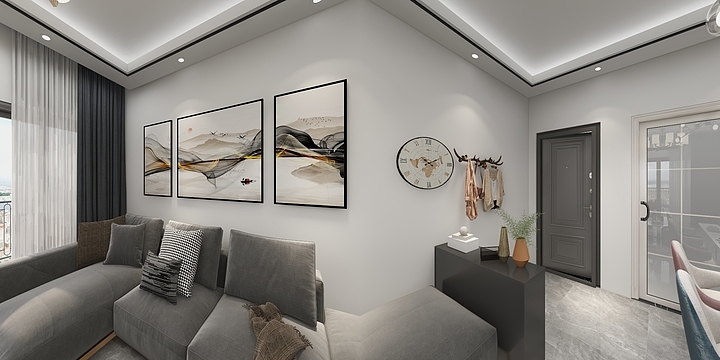 aLuzH-现代轻奢-装修设计方案