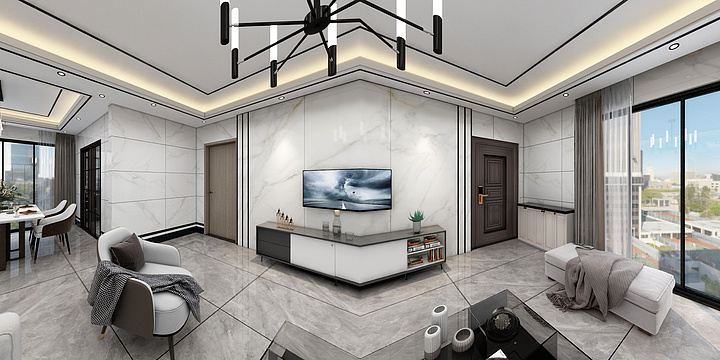 33C-9-17盈佳华府布3-1-1901-装修设计方案