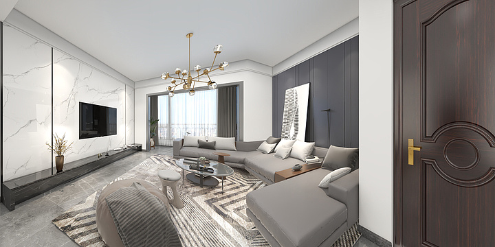 原灵山分公司-金域滨江B-装修设计方案