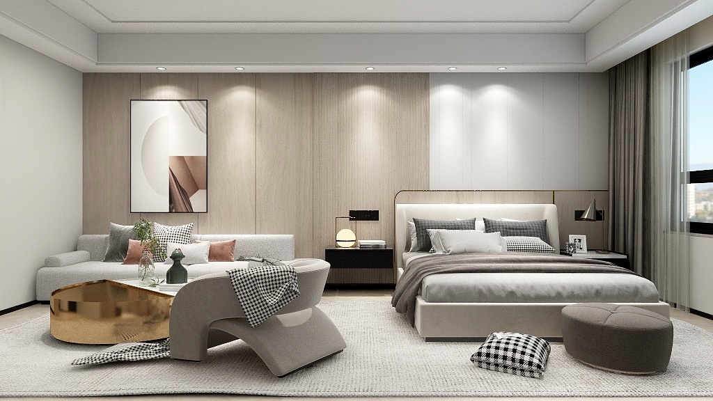 一个黄設計-现代风格-装修设计方案