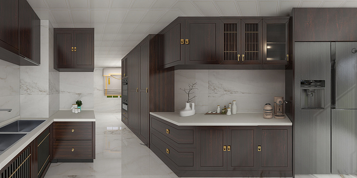 紫硕-呼市秦总橱柜-装修设计方案